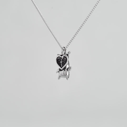 Korok V4 Silver Pendant | Zelda Jewelry