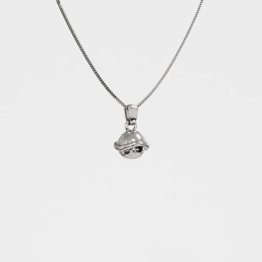 Koopa Shield Silver Pendant | Super Mario Jewelry