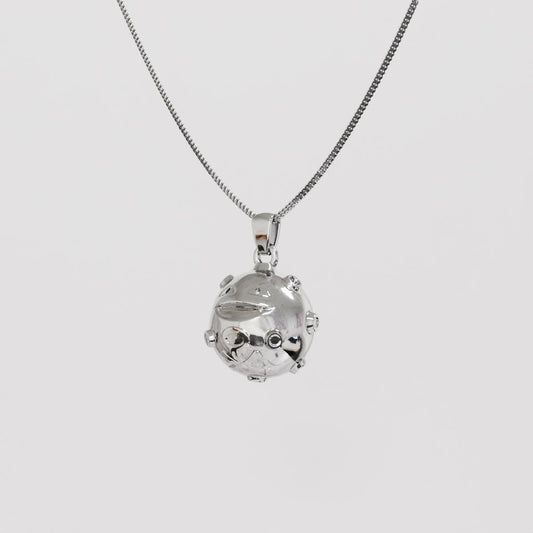 Koffing Silver Pendant | Pokemon Jewelry