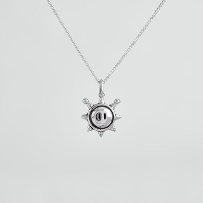 Shine Sprite Silver Pendant - Super Mario Jewelry