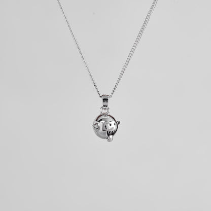 Boo Silver Pendant - Super Mario Jewelry