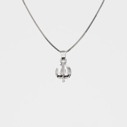 Super Leaf Silver Pendant - Super Mario Jewelry