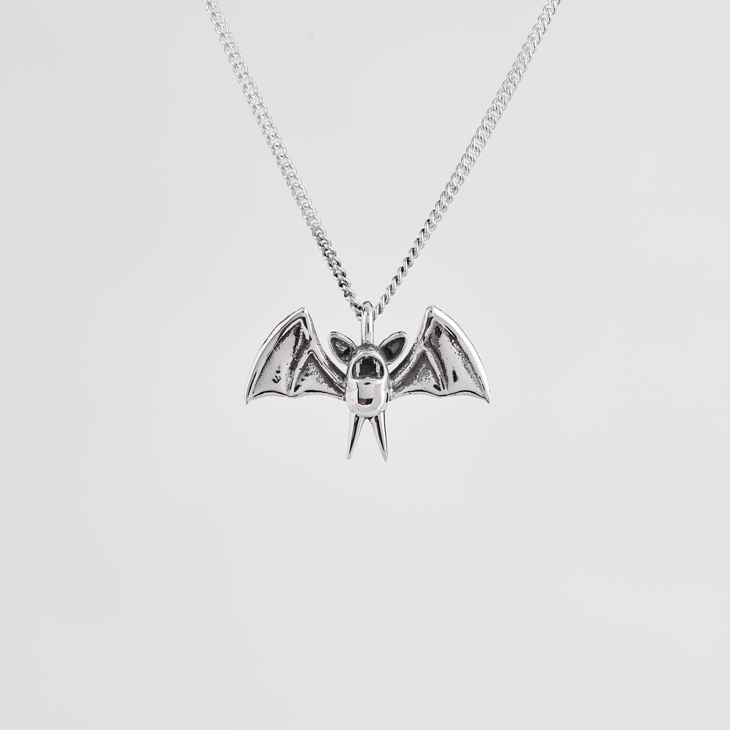 Zubat Silver Pendant - Pokemon Jewelry