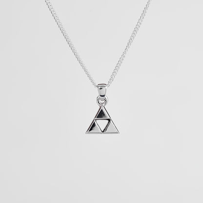Triforce Silver Pendant - Zelda Jewelry