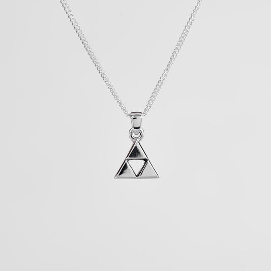 Triforce Silver Pendant | Zelda Jewelry