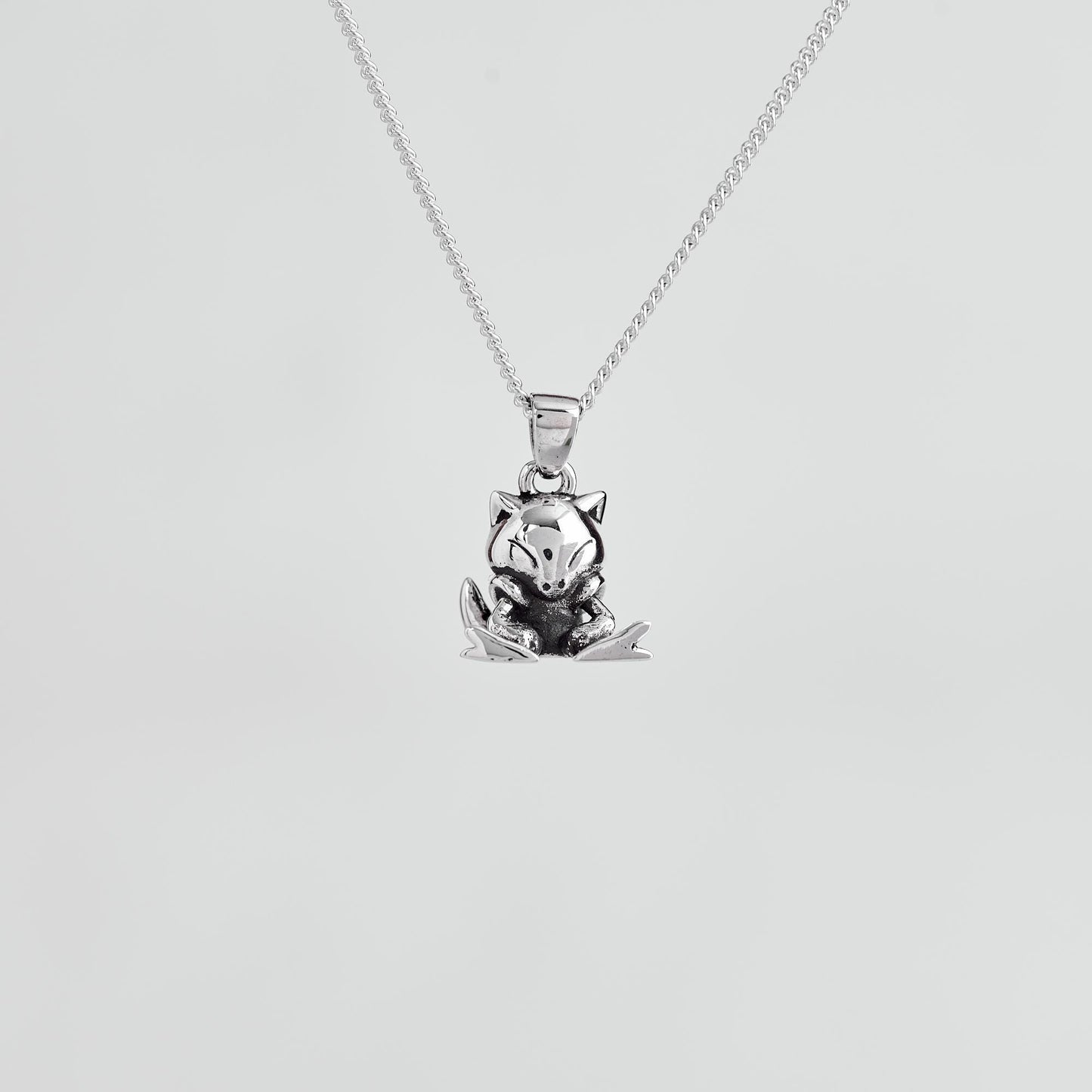 Abra Silver Pendant - Pokemon Jewelry
