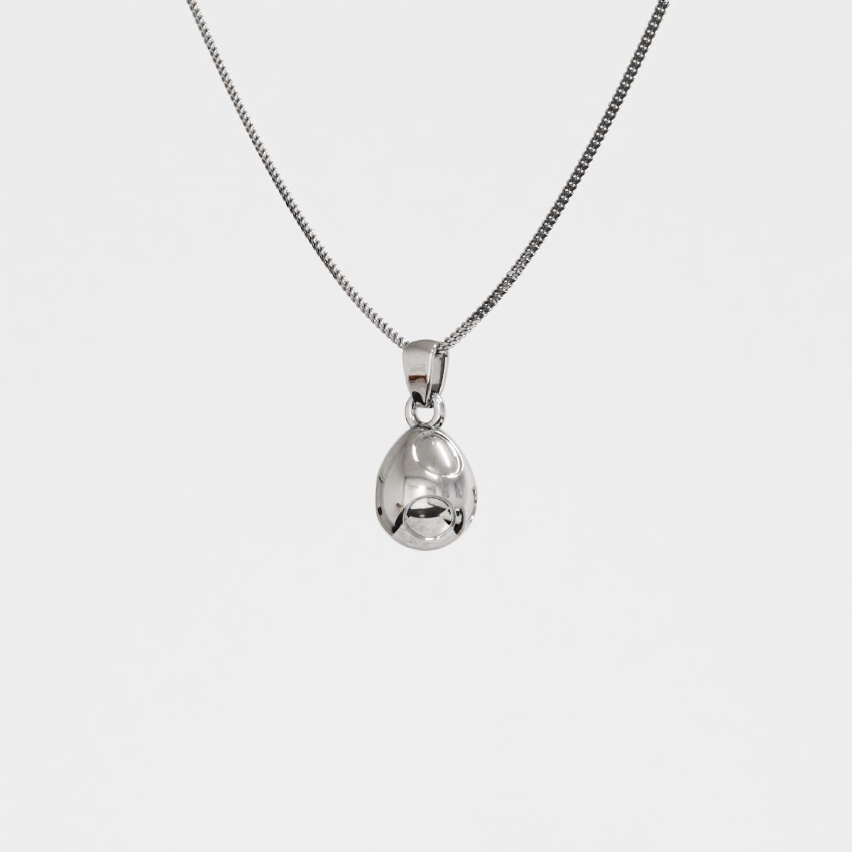 Yoshi's Egg Silver Pendant - Super Mario Jewelry