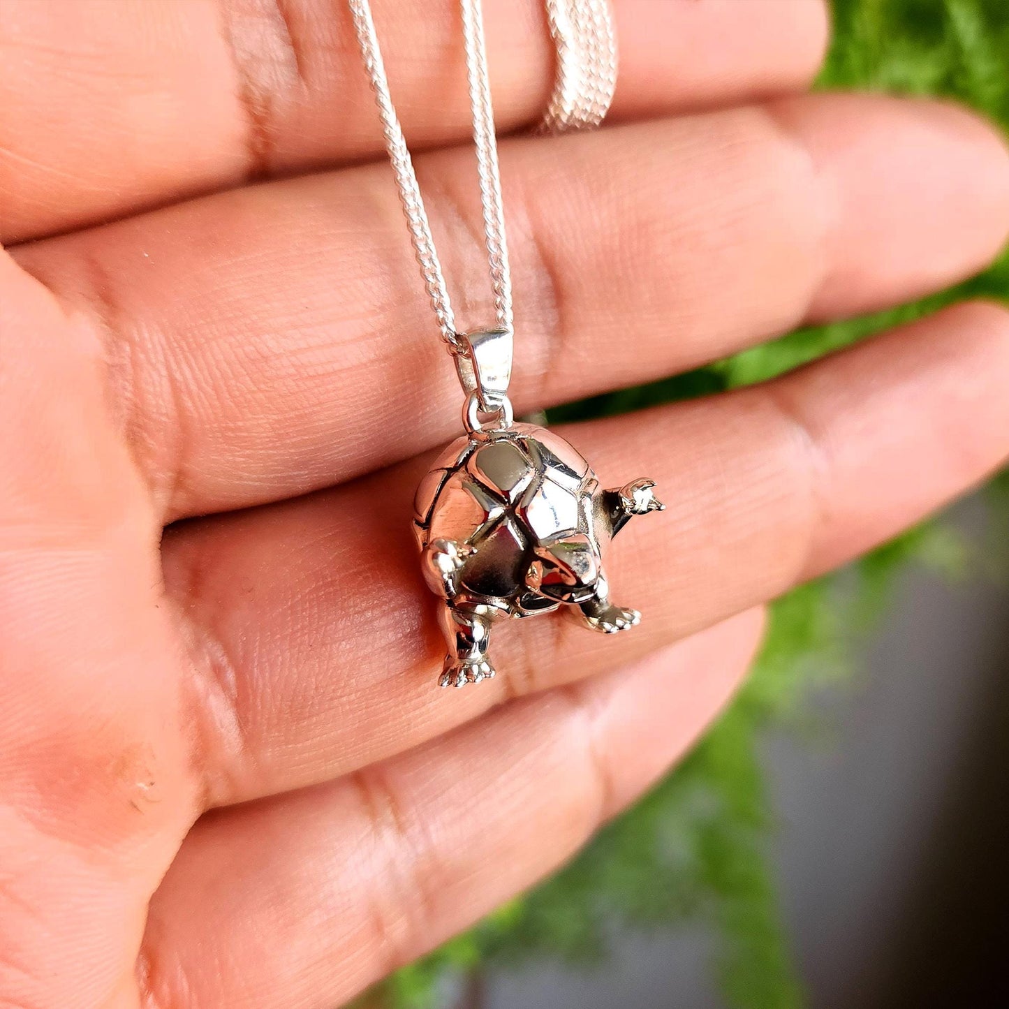 Golem Silver Pendant - Pokemon Jewelry
