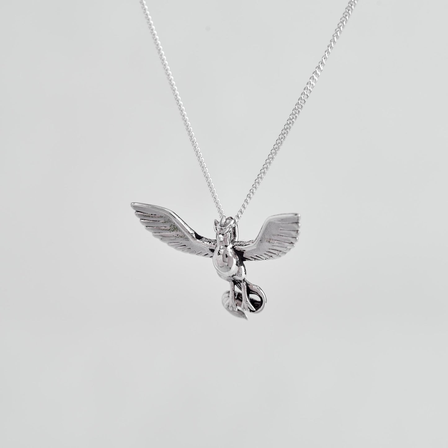 Articuno Silver Pendant - Pokemon Jewelry