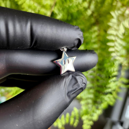 Power Star Silver Pendant - Zelda Jewelry