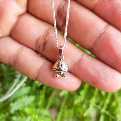 Goomba Silver Pendant - Super Mario Jewelry