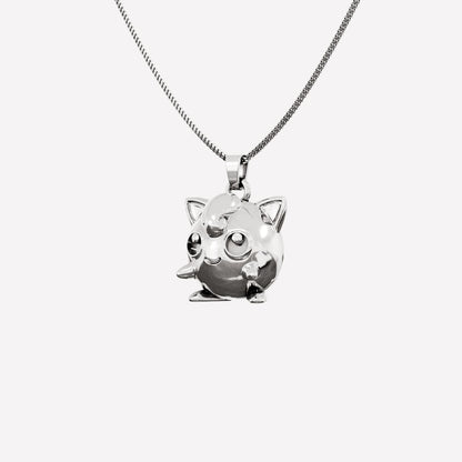 Jigglypuff Silver Pendant - Pokemon Jewelry