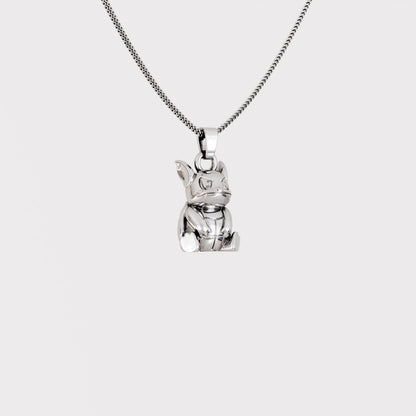 Wartortle Silver Pendant - Pokemon Jewelry