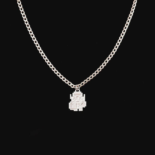 Link Retro Silver Pendant | Zelda Jewelry