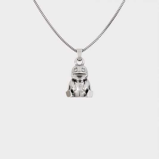 Squirtle Silver Pendant | Pokemon Jewelry
