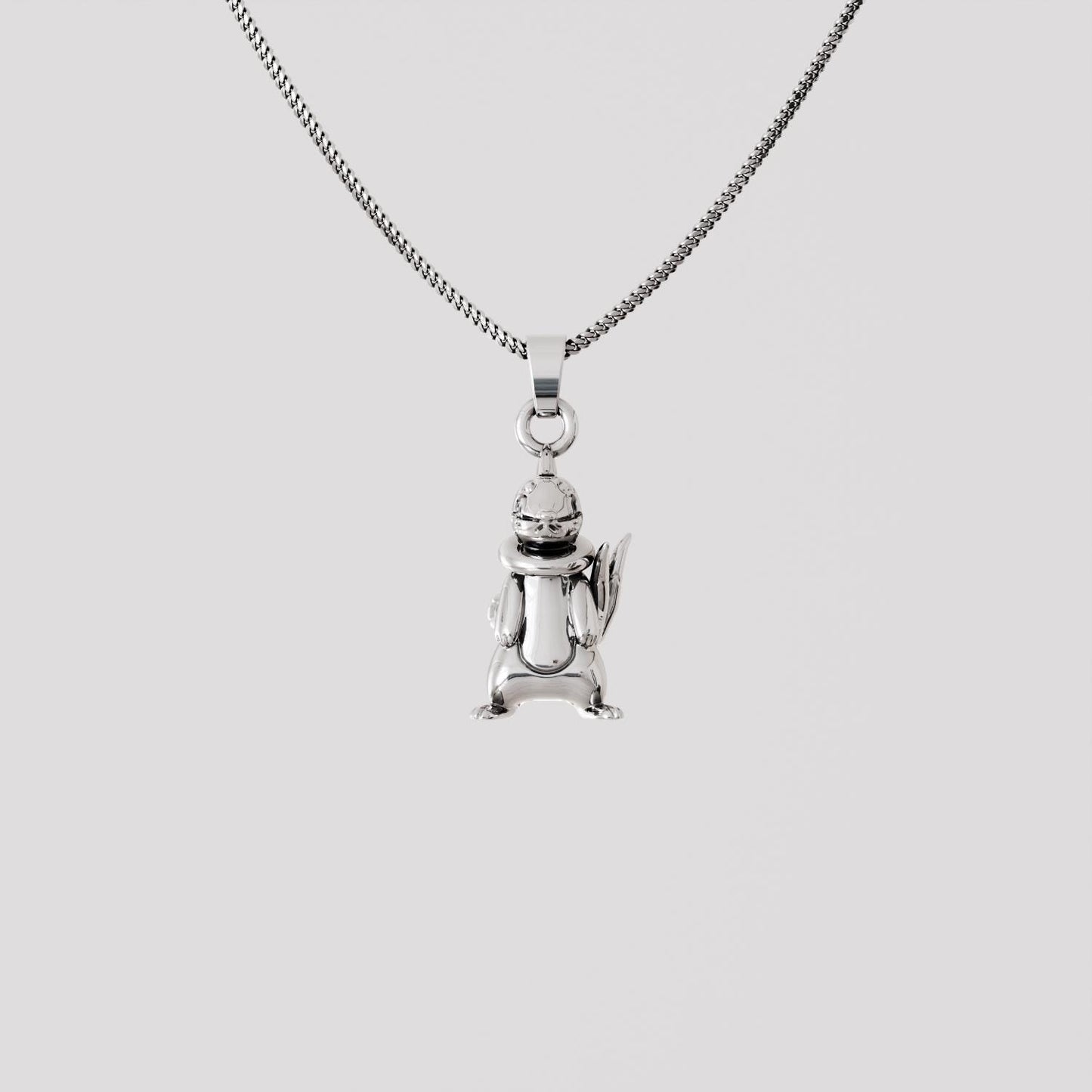 Buizel Silver Pendant - Pokemon Jewelry