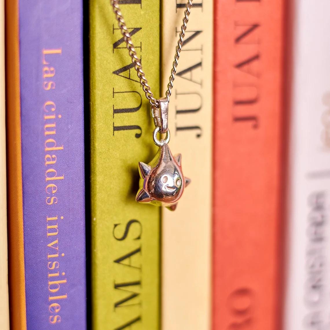 Lumalee Movie Silver Pendant - Pokemon Jewelry