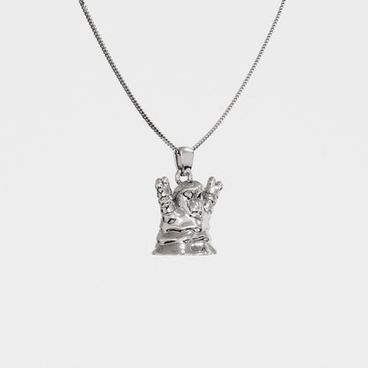 Grimer Silver Pendant - Pokemon Jewelry
