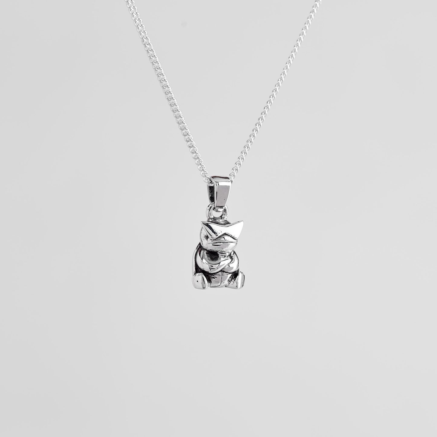 Squirtle Boss Silver Pendant - Pokemon Jewelry