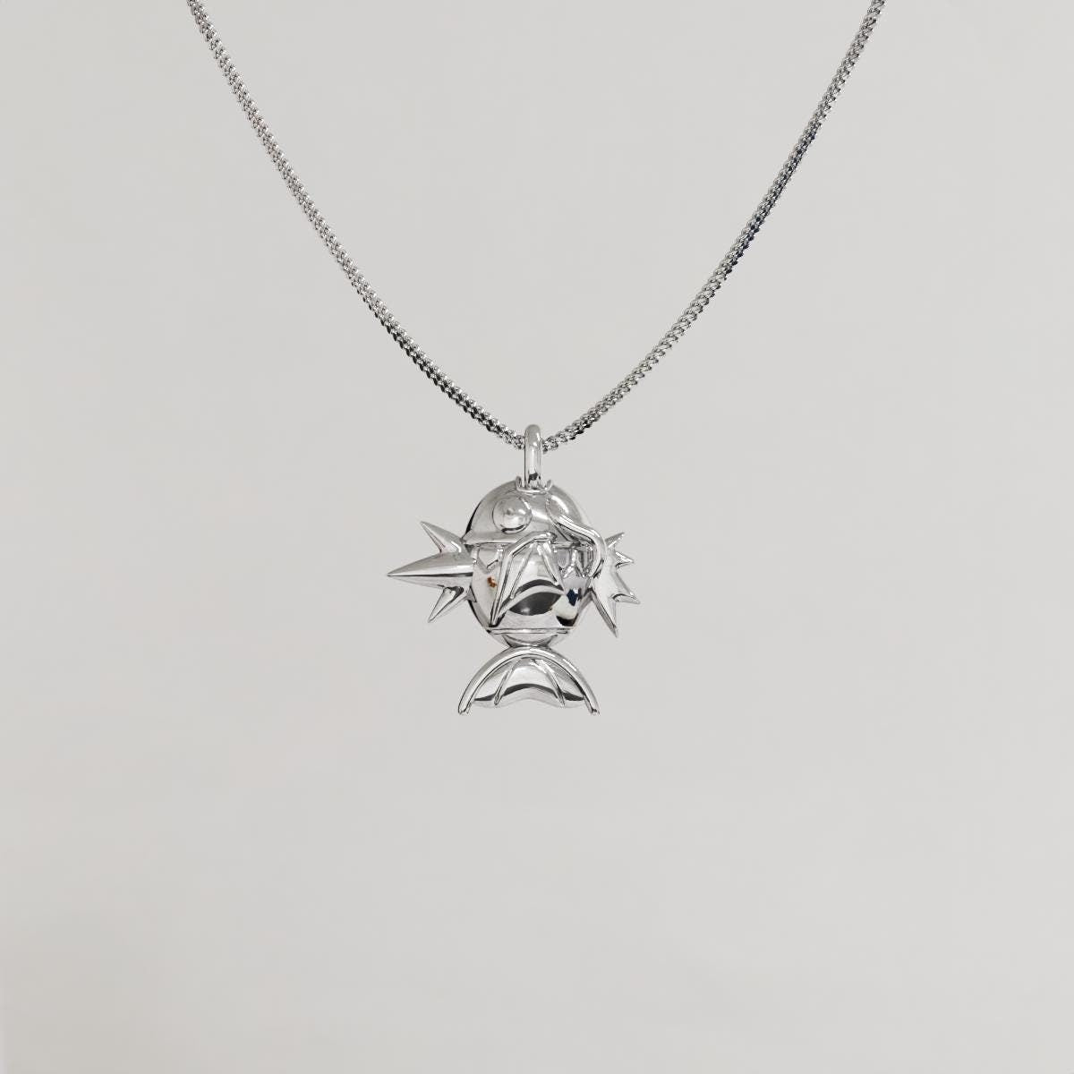 Magikarp Silver Pendant - Pokemon Jewelry