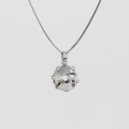 Koffing Silver Pendant - Pokemon Jewelry