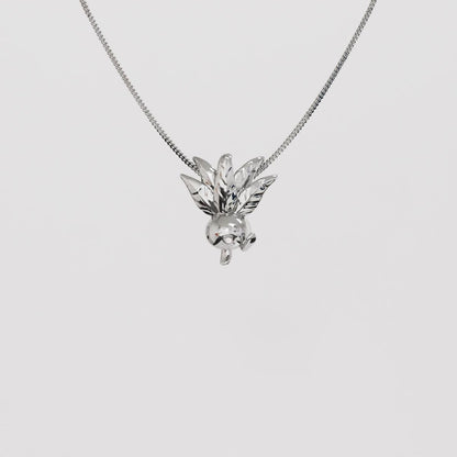 Oddish Silver Pendant - Pokemon Jewelry