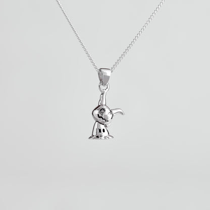Mimikyu Silver Pendant - Pokemon Jewelry