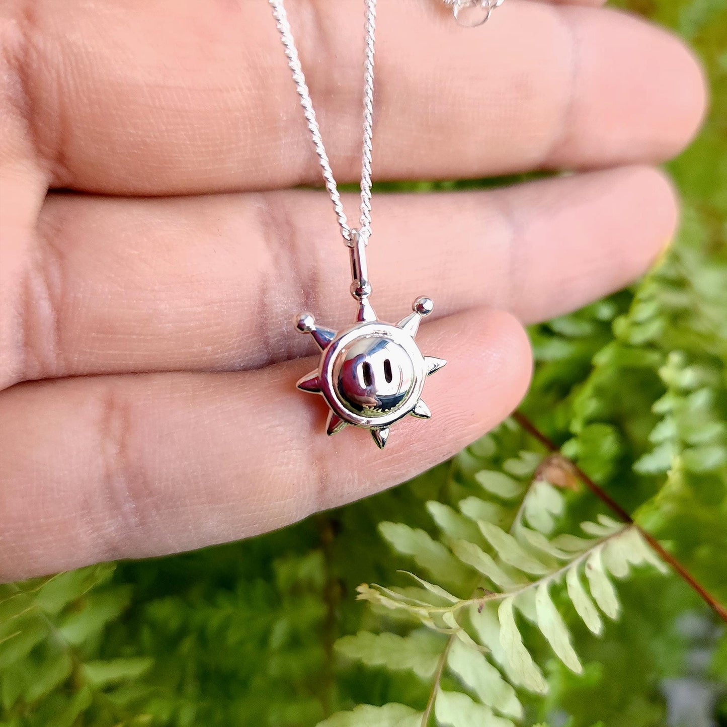 Shine Sprite Silver Pendant - Super Mario Jewelry