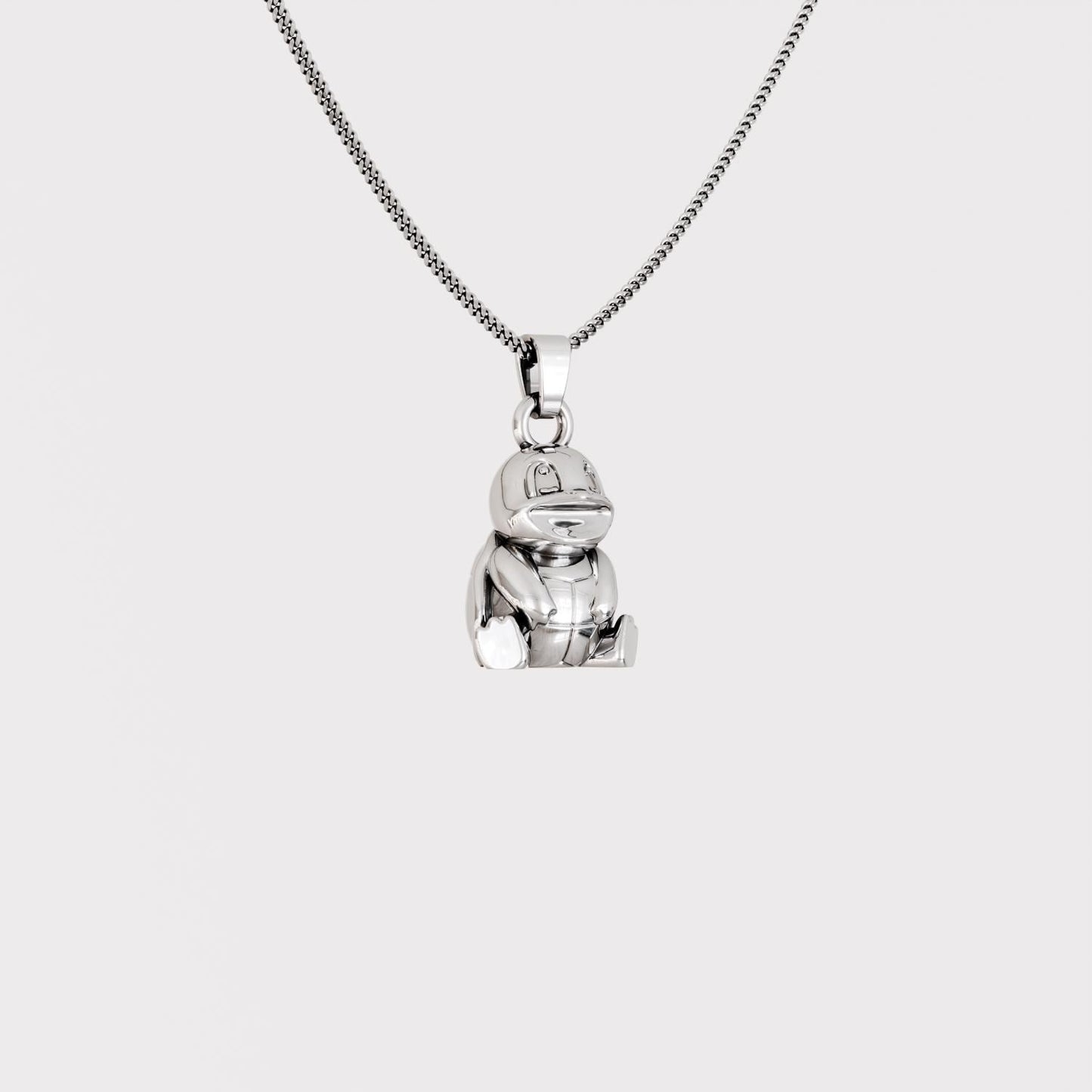 Squirtle Silver Pendant - Pokemon Jewelry