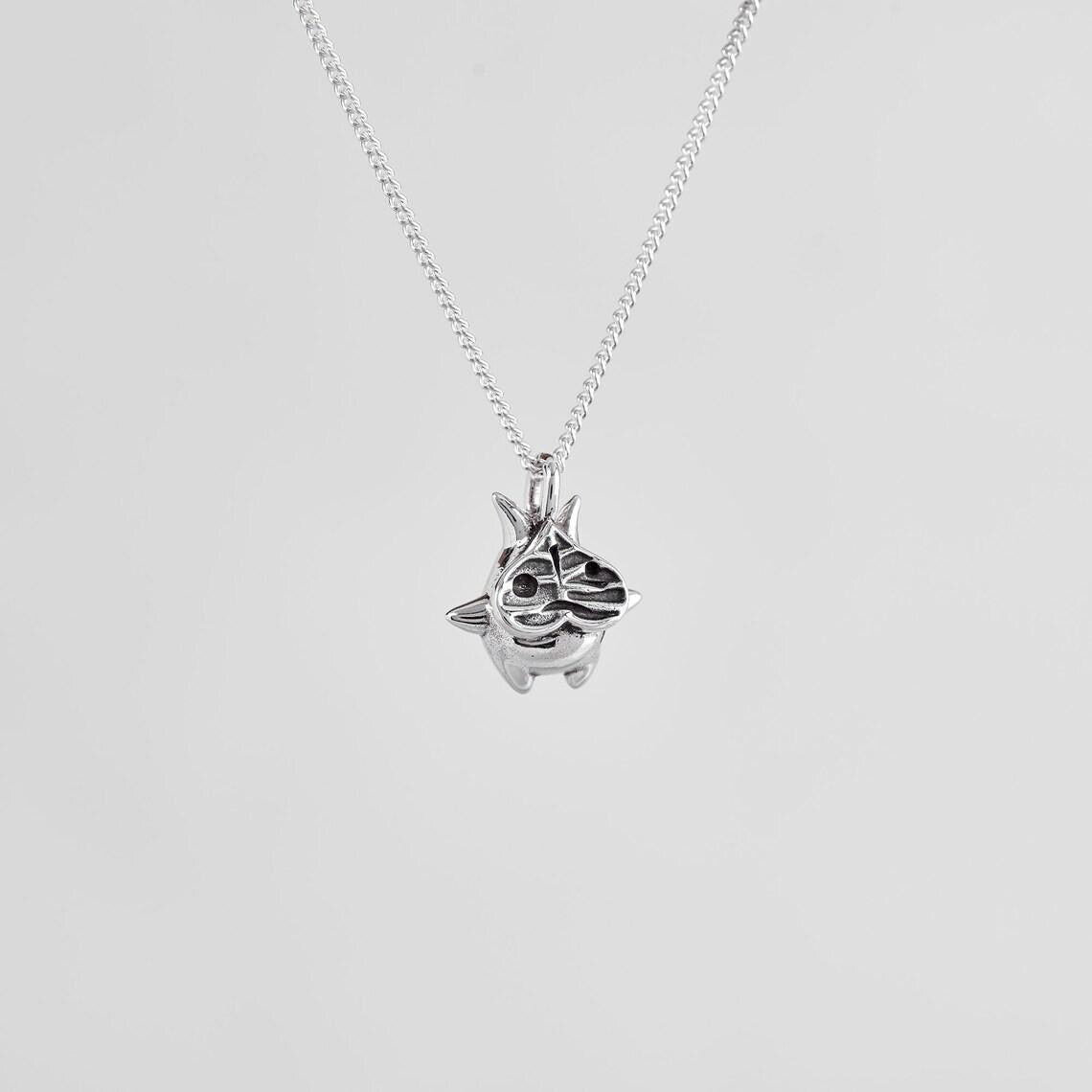 Makore Silver Pendant - Zelda Jewelry