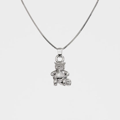 Squirtle Boss Silver Pendant - Pokemon Jewelry