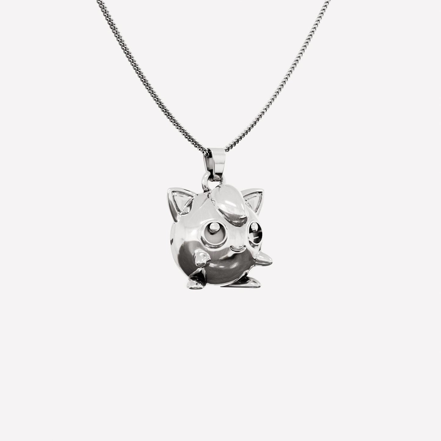 Jigglypuff Silver Pendant - Pokemon Jewelry