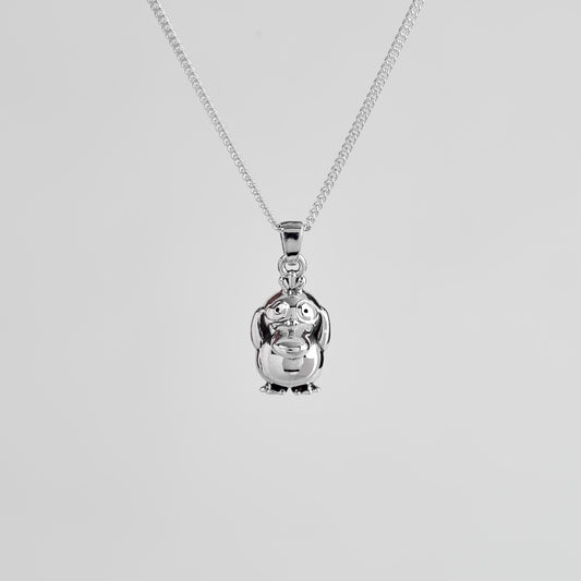 Psyduck Silver Pendant | Pokemon Jewelry