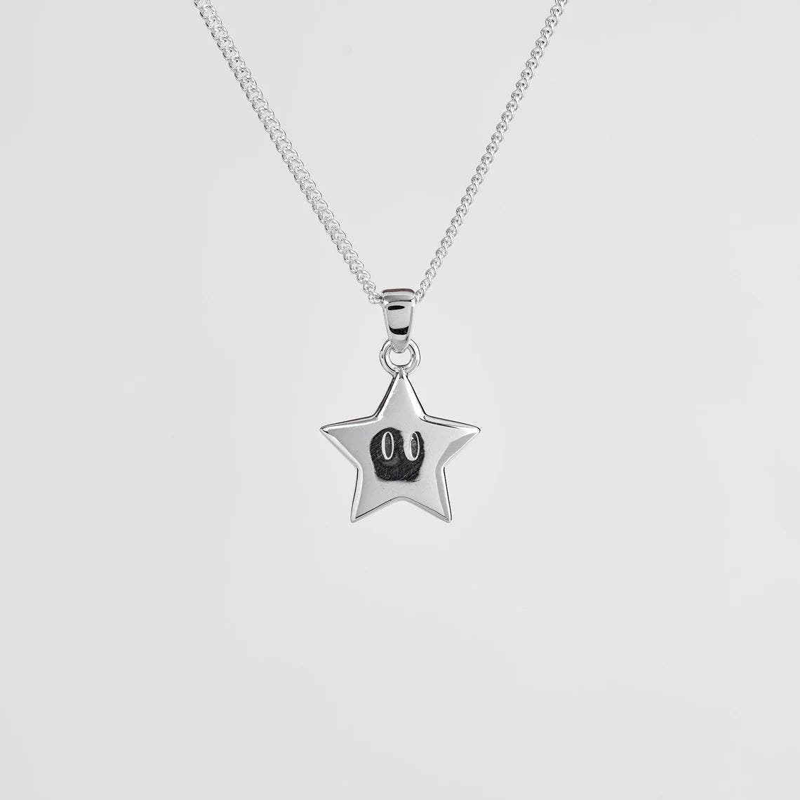 Power Star Silver Pendant - Zelda Jewelry