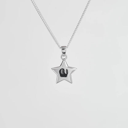 Power Star Silver Pendant - Zelda Jewelry