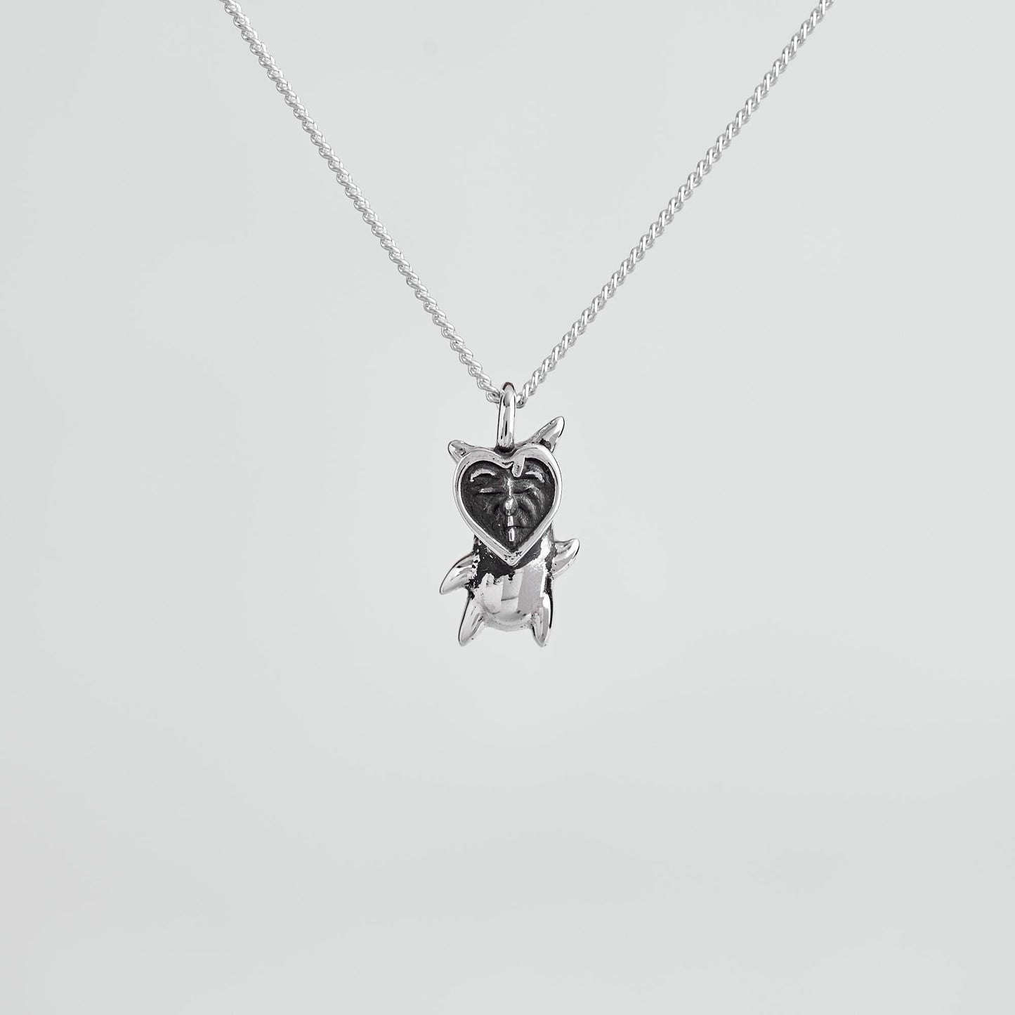 Korok V4 Silver Pendant - Zelda Jewelry
