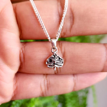 Korok Mask Silver Pendant - Zelda Jewelry