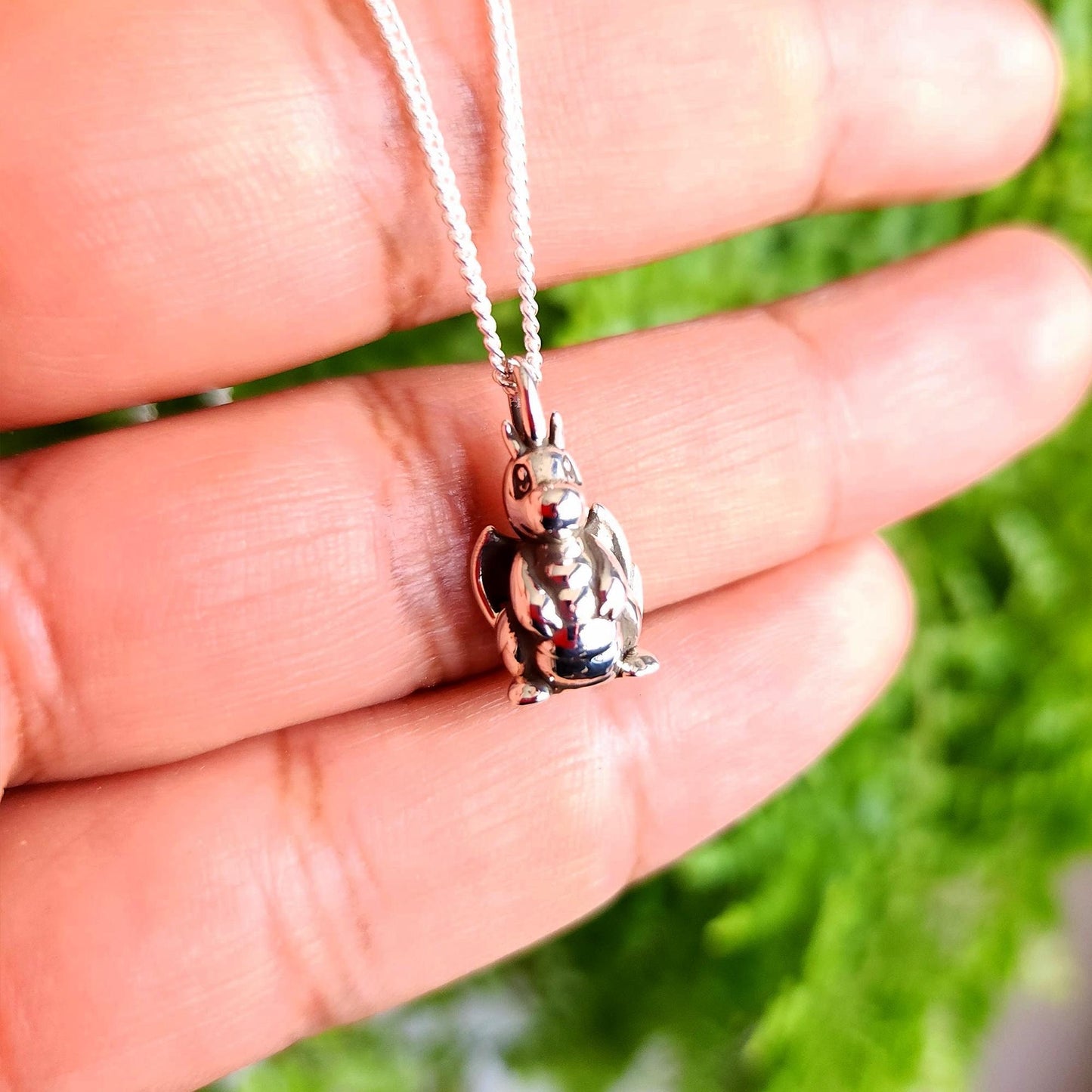 Dragonite Silver Pendant - Pokemon Jewelry