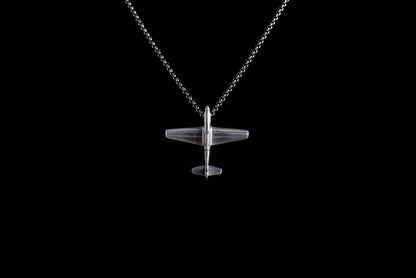 P-51 Silver Pendant - Aircraft Jewelry