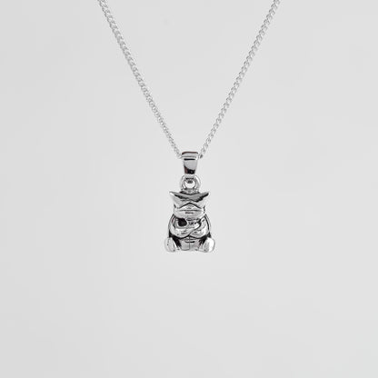 Squirtle Boss Silver Pendant - Pokemon Jewelry