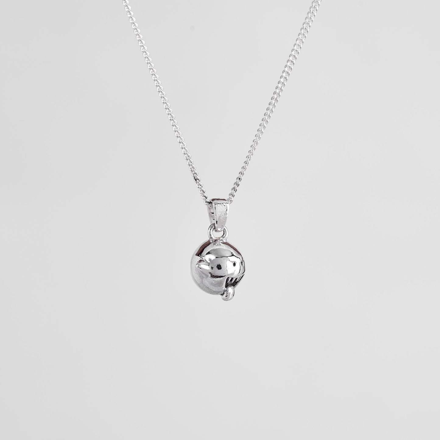 Boo Silver Pendant - Super Mario Jewelry