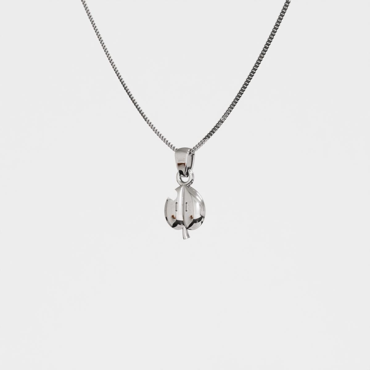 Super Leaf Silver Pendant - Super Mario Jewelry