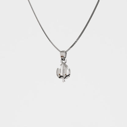 Super Leaf Silver Pendant - Super Mario Jewelry