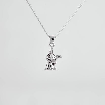 Mimikyu Silver Pendant - Pokemon Jewelry
