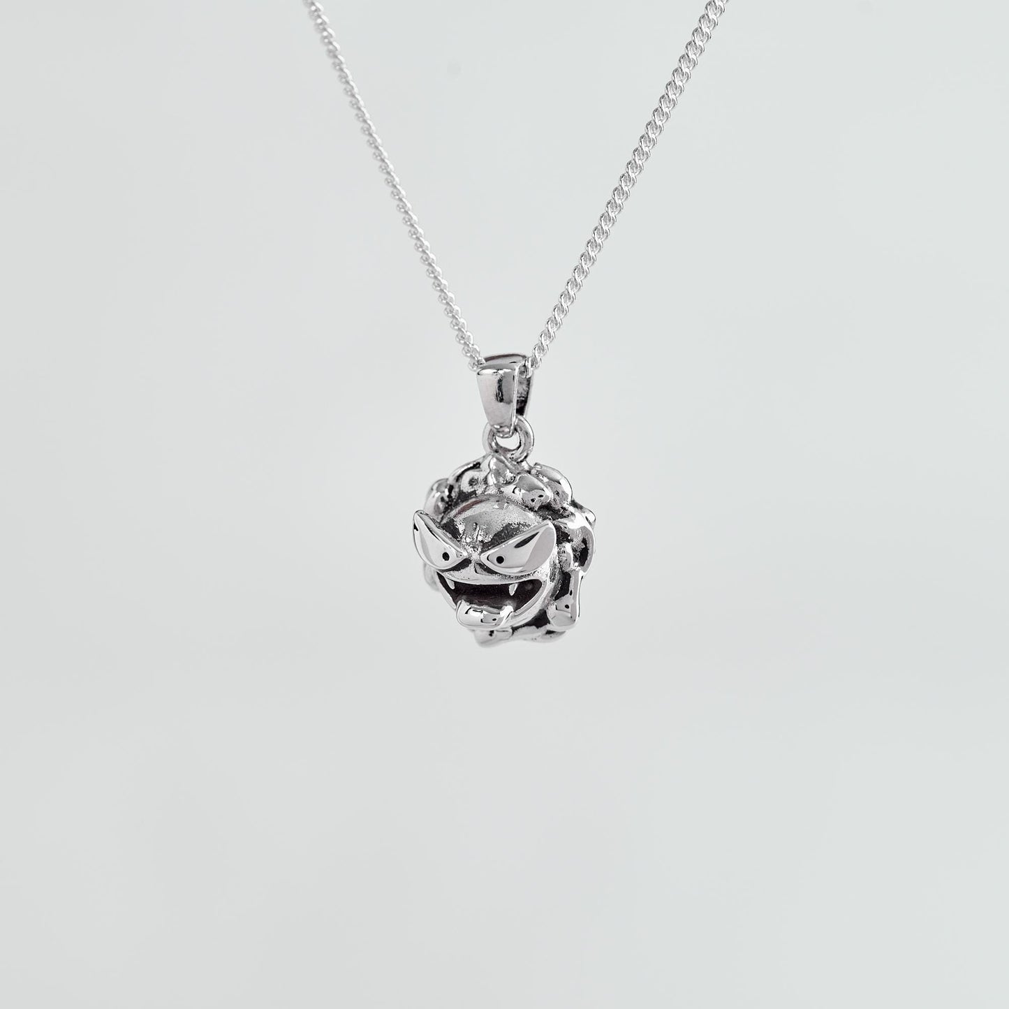 Ghastly Silver Pendant - Pokemon Jewelry