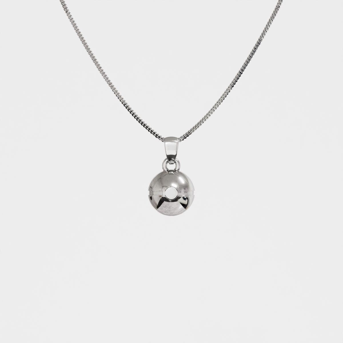 Pokeball Silver Pendant - Pokemon Jewelry