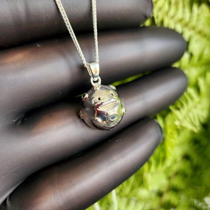Koffing Silver Pendant - Pokemon Jewelry