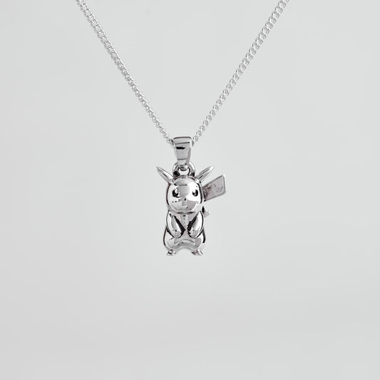 Pikachu V1 Silver Pendant | Pokemon Jewelry