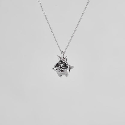 Makore Silver Pendant - Zelda Jewelry