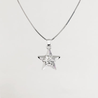 Staryu Silver Pendant - Pokemon Jewelry